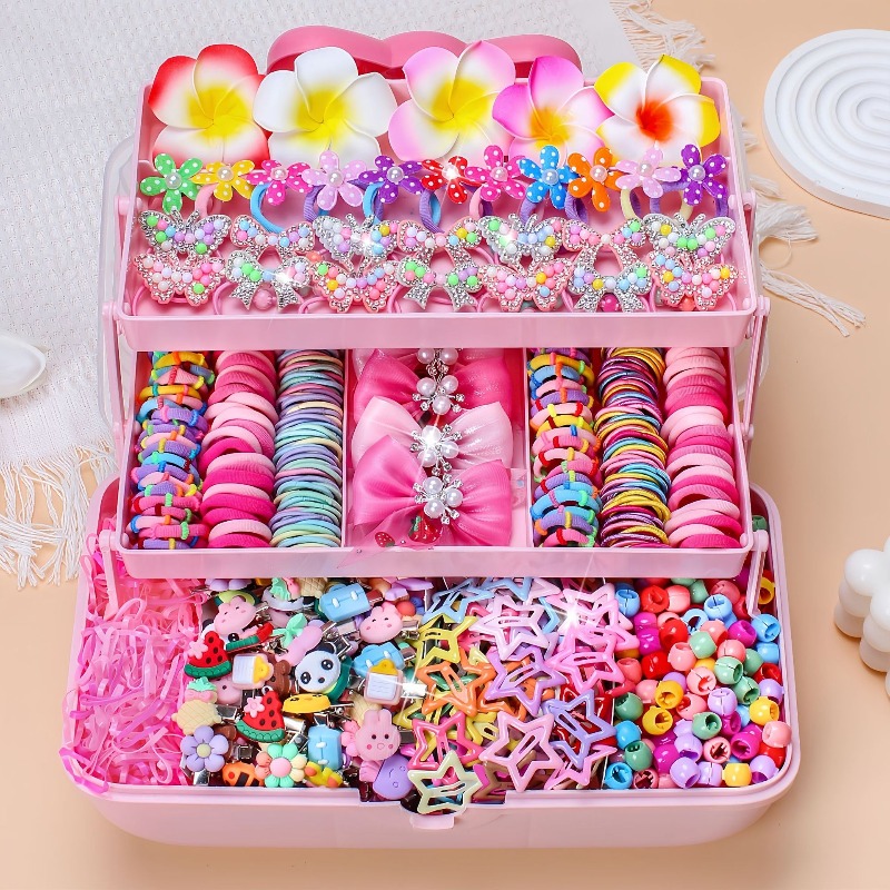 546Pcs Bow High Elastic Hair A - Travel Accessories For 4 Year Old recension och pris