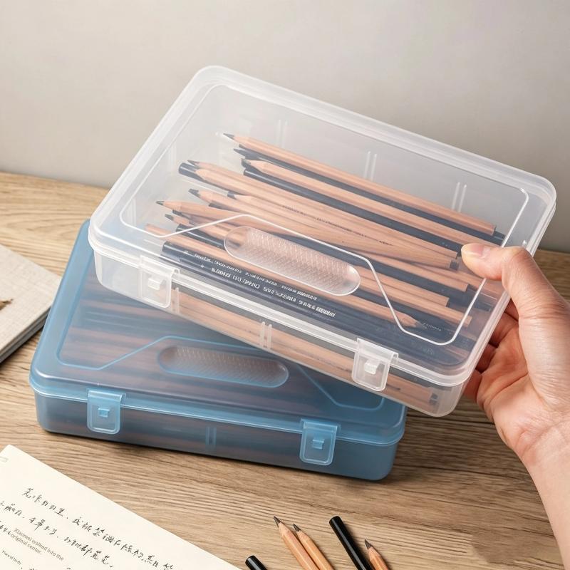 2-Layer Transparent Storage Bo - Accessories Travel Jewelry Box recension och pris