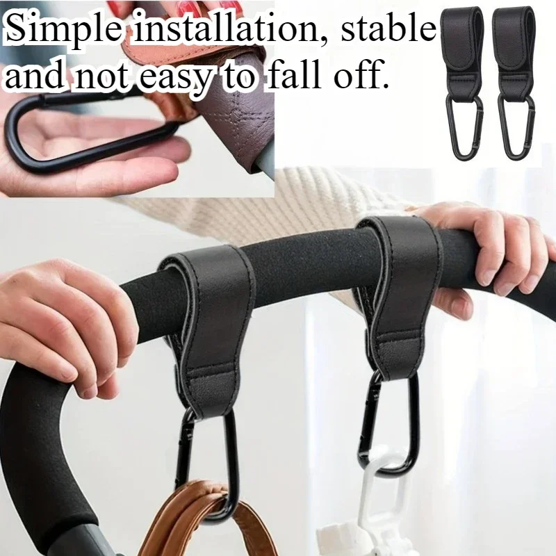 Baby Stroller Hook Fashion PU  - Travel Accessories For 4 Year Old recension och pris