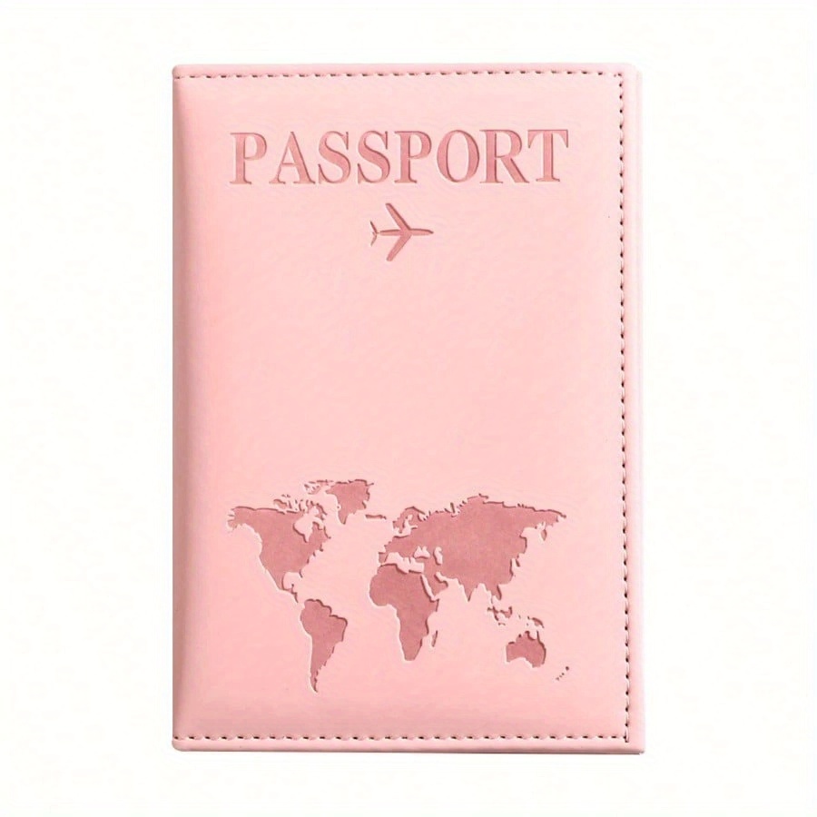 1pc Personalized Passport Hold - Travel Accessories Pink recension och pris