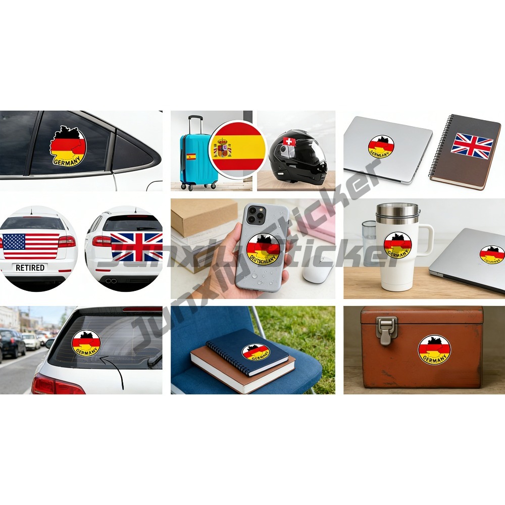 Vietnam Map Creative Sticker T - Travel Accessories Vietnam recension och pris