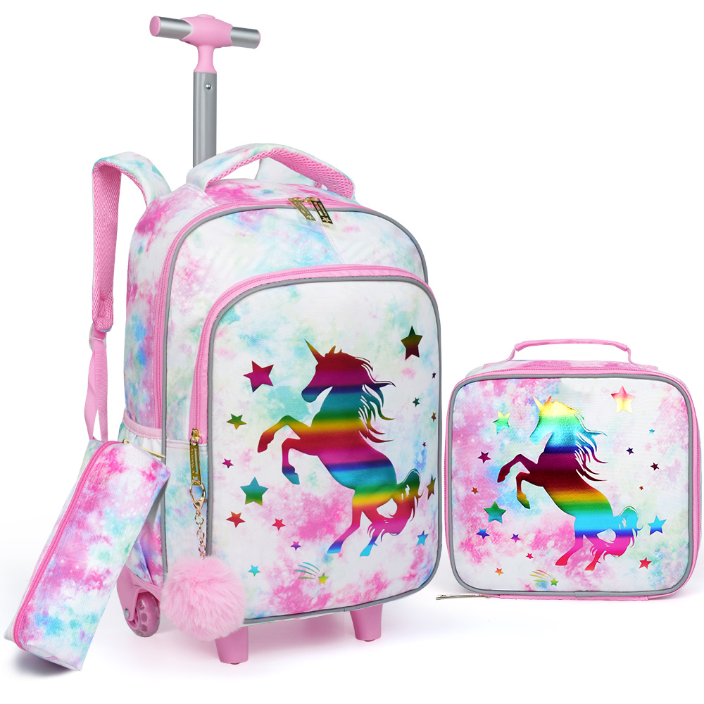 3PCS Kids Travel Bag, Luggage  - Travel Accessories Pink recension och pris
