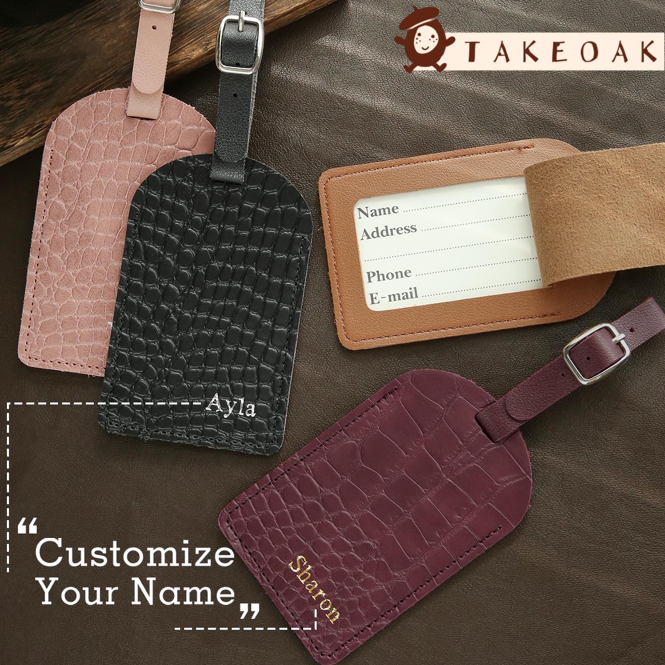 Personalized Custom Name Croc  - Travel Accessories Pink recension och pris