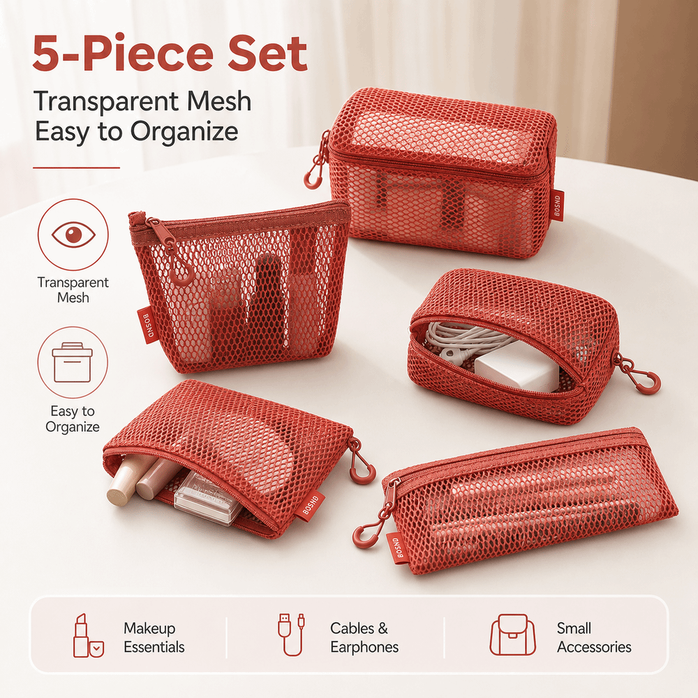 Nylon Transparent Storage Bag  - Travel Accessories Online recension och pris