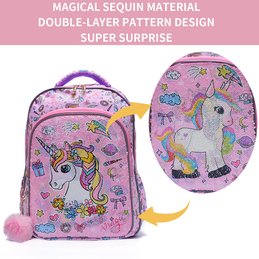 3PCS Kids Travel Bag, Luggage  - Travel Accessories Pink recension och pris