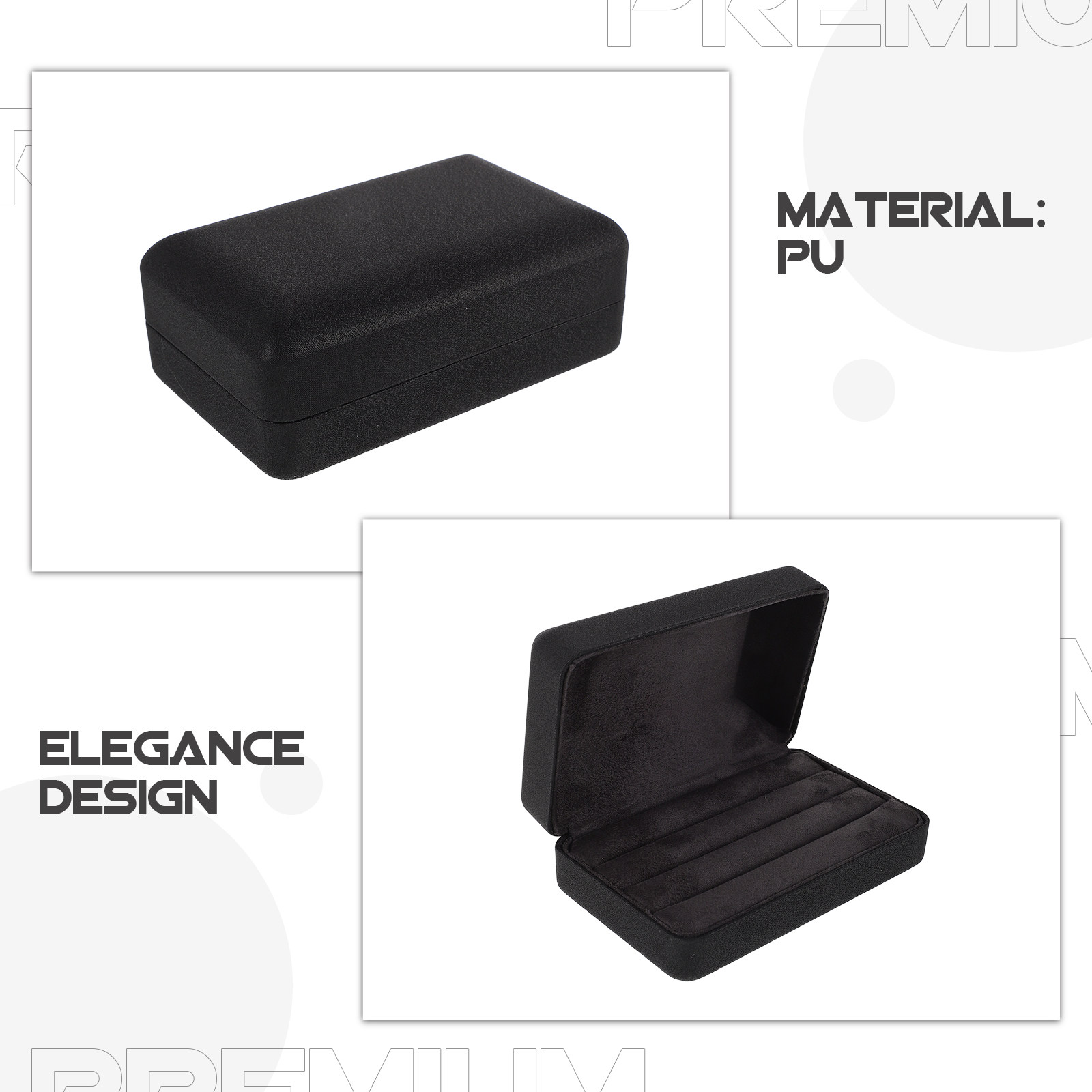 Portable Black Jewelry Organiz - Accessories Travel Jewelry Box recension och pris