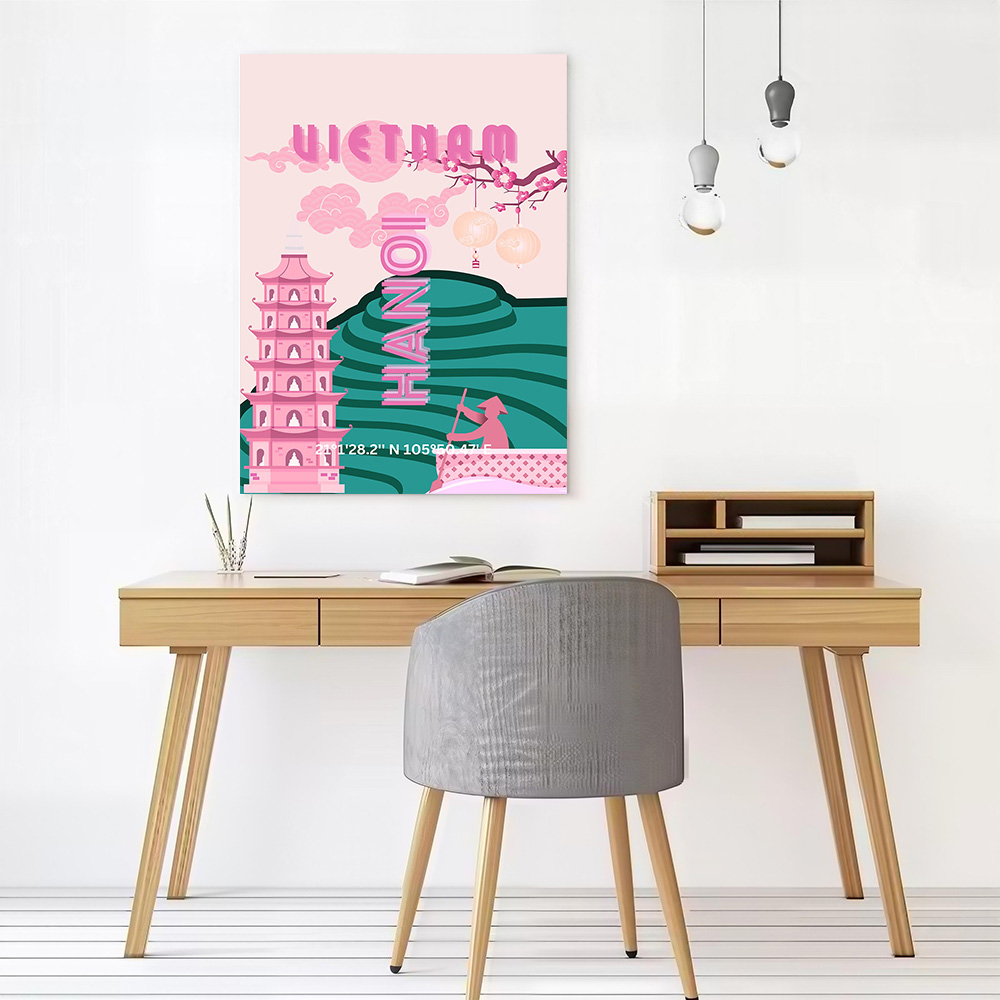 Vietnam Hanoi Travel Canvas Wa - Travel Accessories Vietnam recension och pris