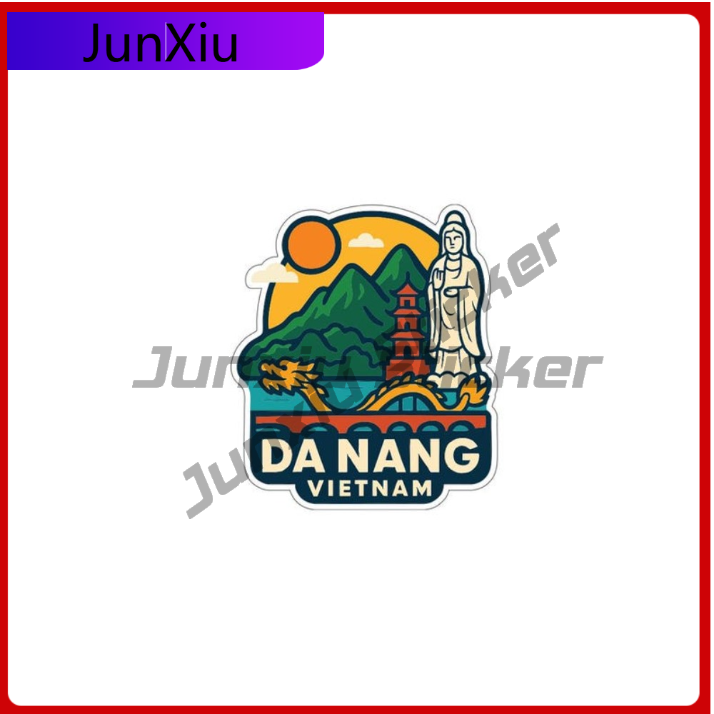 Da Nang Vietnam Travel Sticker - Travel Accessories Vietnam recension och pris