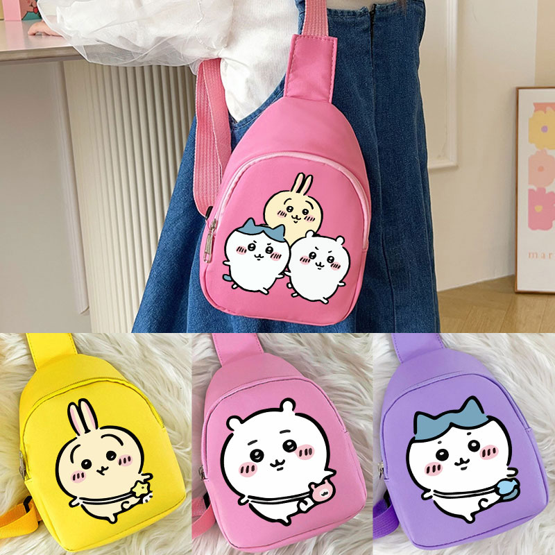 Crossbody Bag for Chiikawa‘s C - Travel Accessories Pink recension och pris