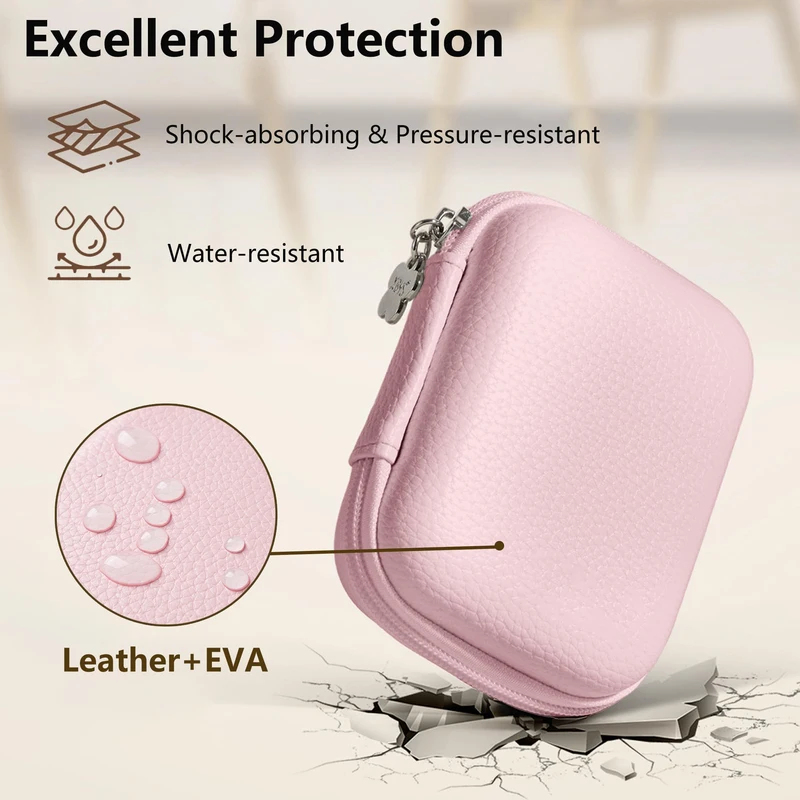 Digital Camera Case Bag Small  - Travel Accessories Pink recension och pris