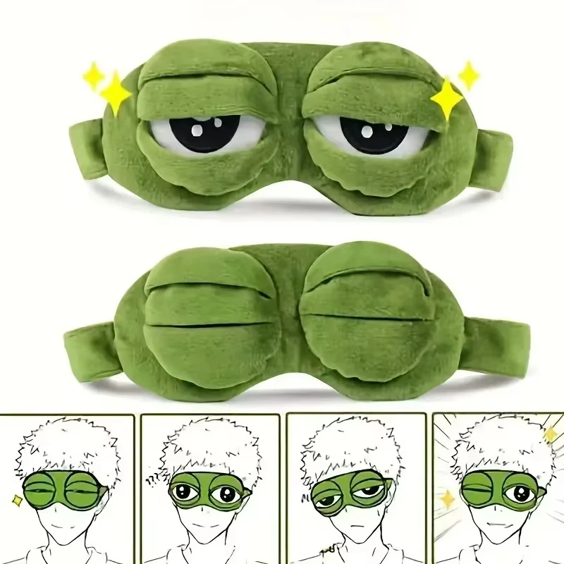 Frog Shaped Eye Mask Party Gam - Travel Accessories Cute recension och pris