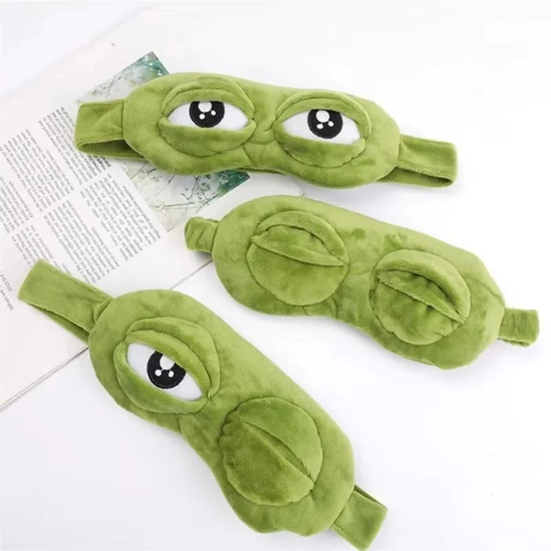 Frog Shaped Eye Mask Party Gam - Travel Accessories Cute recension och pris
